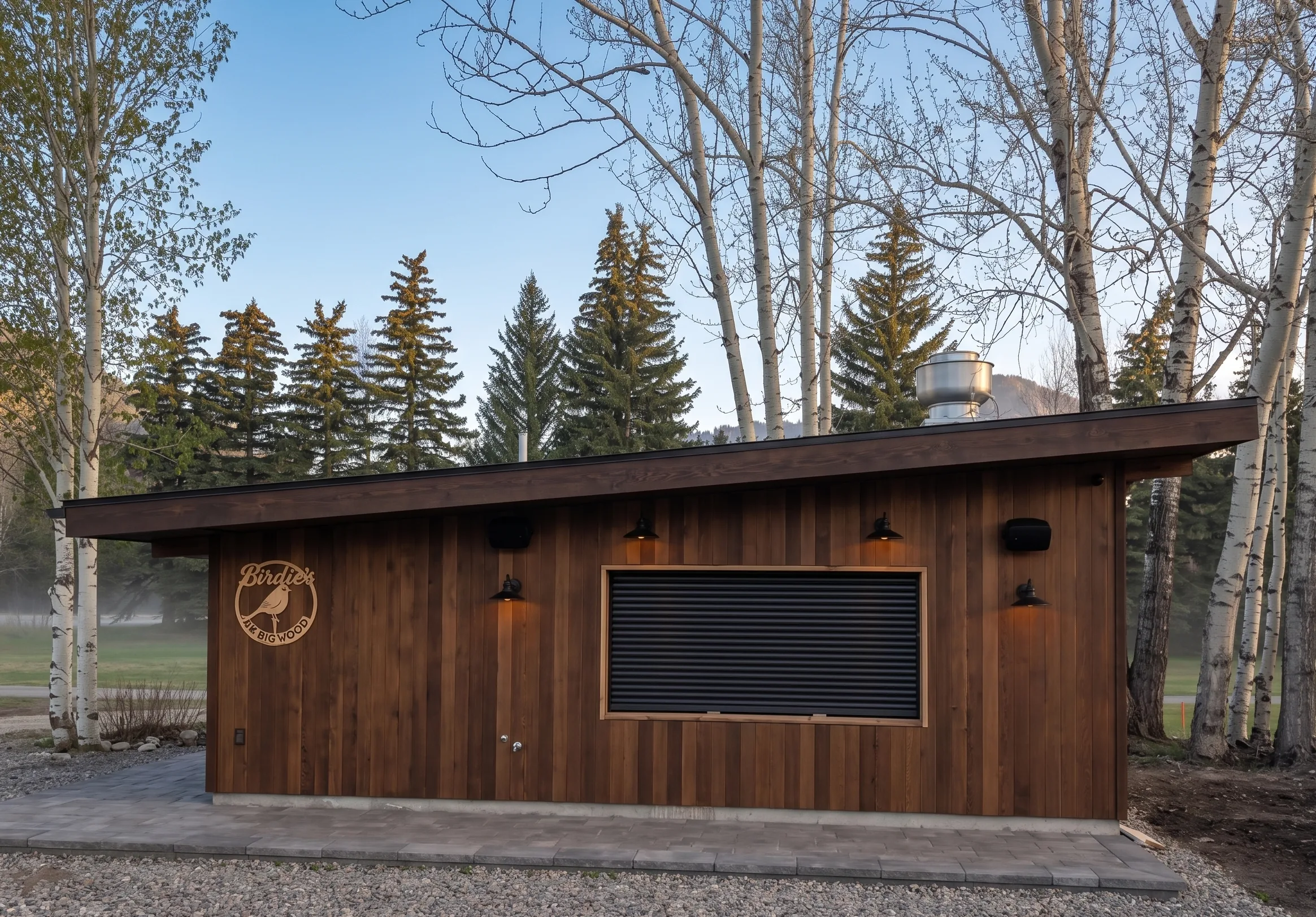 Birdie's Snack Shack at Bigwood Golf Course in Ketchum, Idaho