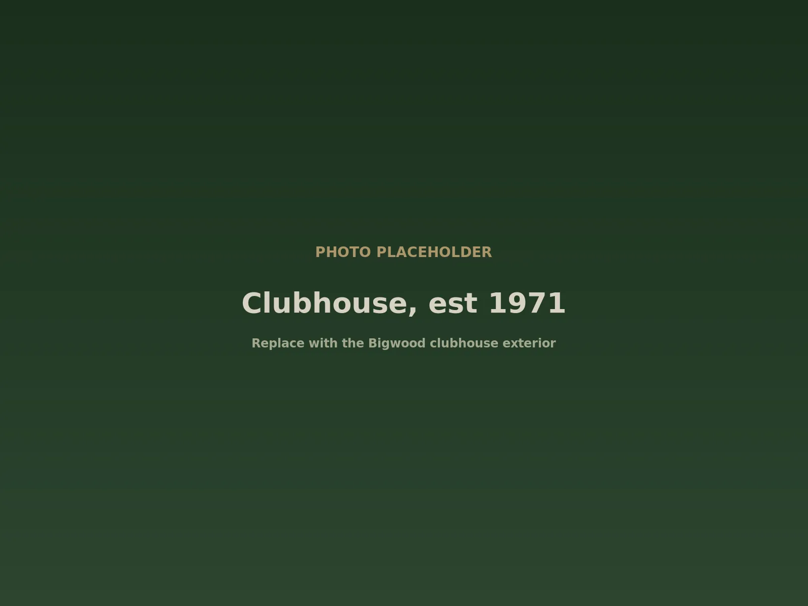 The Bigwood Golf Course clubhouse, home of Timbers Restaurant in Ketchum